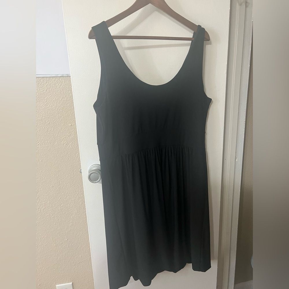 Wishes Wishes Wishes Black Mini Dress Sz 18 Minimalist Classiccore